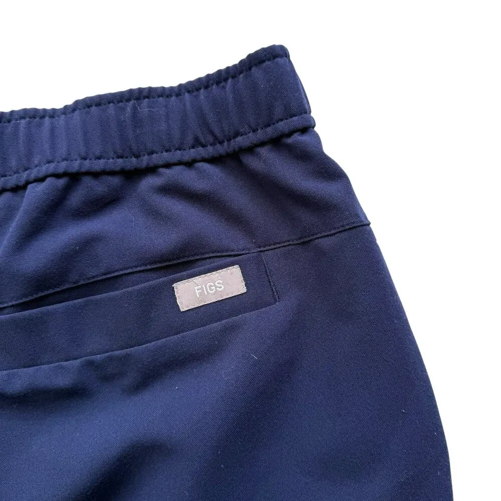 Figs Men's Navy Tansen Jogger Scrub Pants Size Large